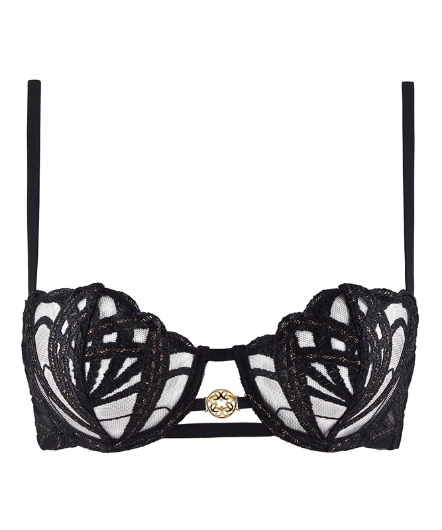 慾望-半罩無襯內衣(黑)